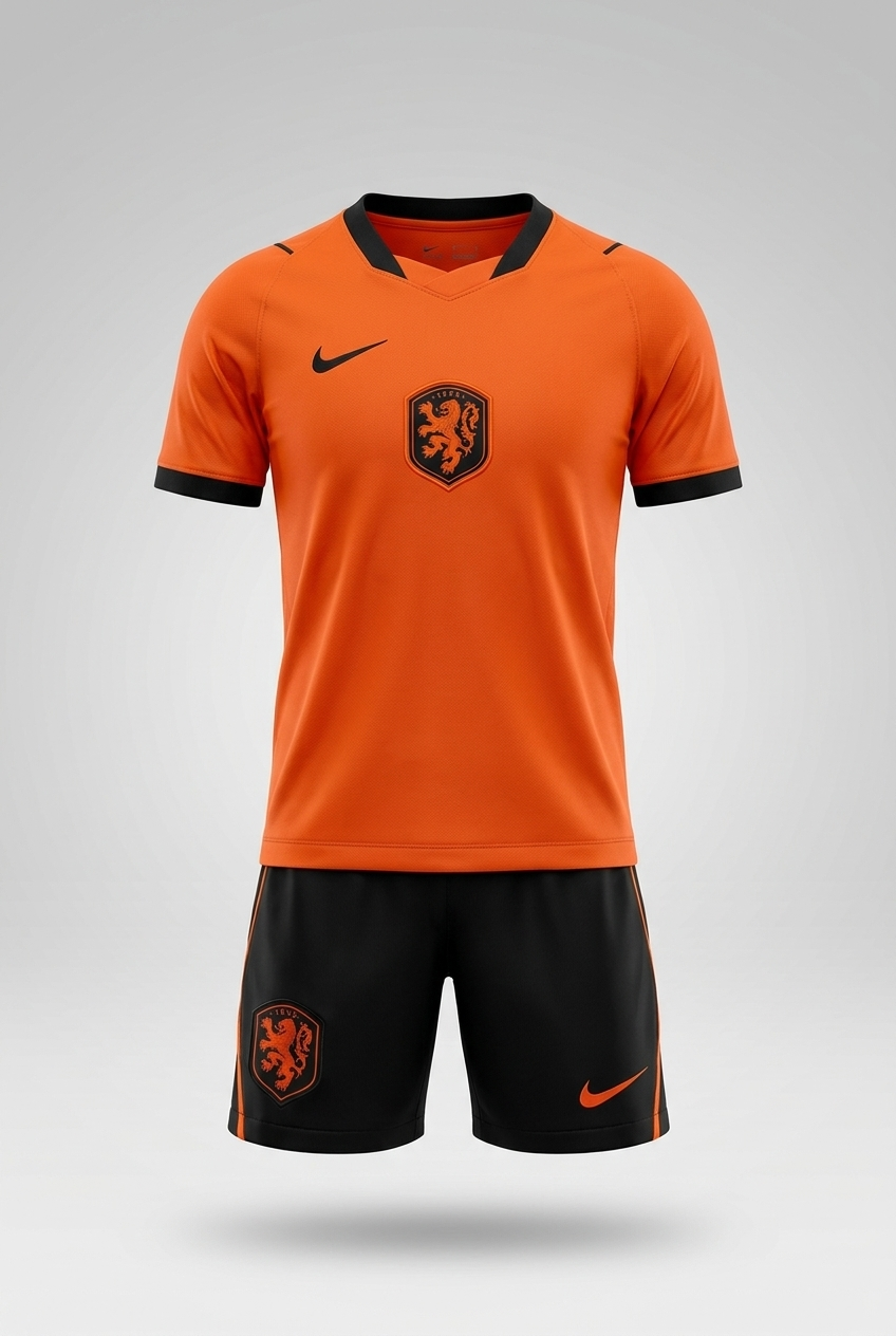 Nederland THUIS Tenue Kids WK 2026