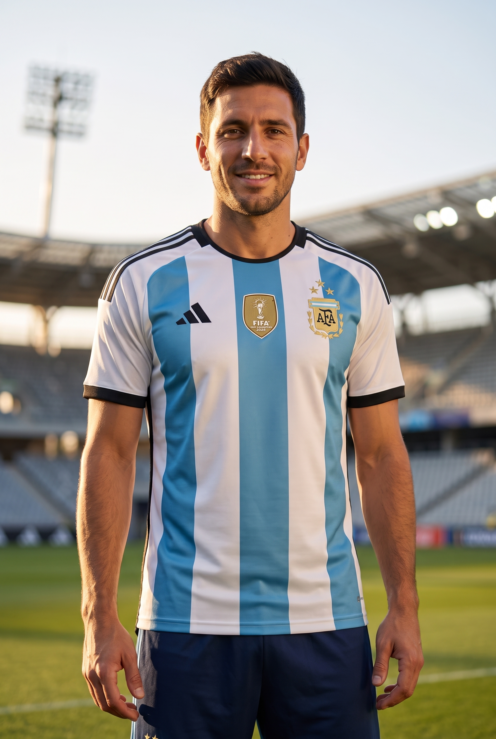 Argentinië thuisshirt dames model